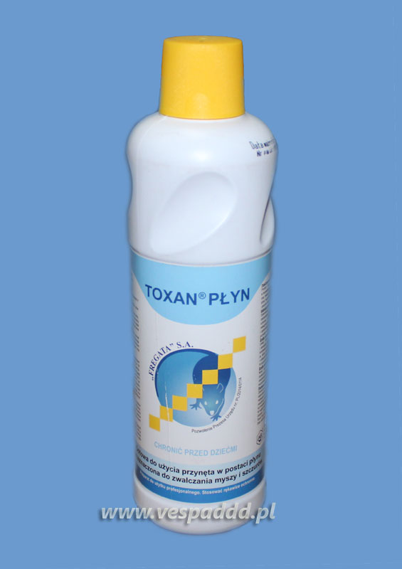 Toxan płyn — trutka na myszy i szczury