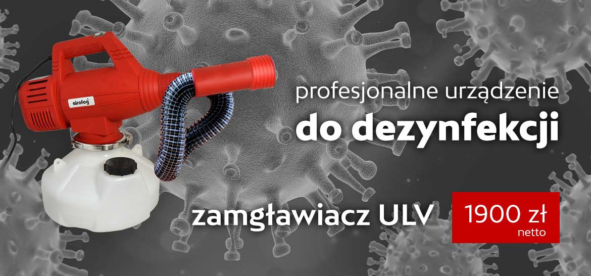 Profesjonalny zamgławiacz ULV do dezynfekcji
